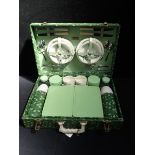 A VINTAGE BREXTON PICNIC SET