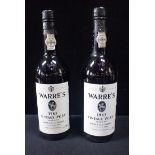 TWO BOTTLES OF WARRE'S 1983 VINTAGE PORT