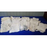 A QUANTITY OF 19TH CENTURY BABY'S CLOTHES