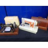 A FRISTER AND ROSSMAN 45MKIII ELECTRIC SEWING MACHINE