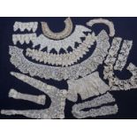 A COLLECTION OF ANTIQUE LACE COLLARS