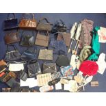 A COLLECTION OF VINTAGE HANDBAGS, PURSES