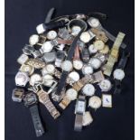 A QUANTITY OF VARIOUS GENTLEMENS' WATCHES