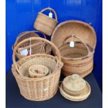 QUANTITY OF WICKER WARE