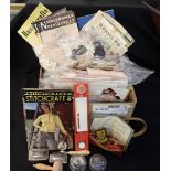 A COLLECTION OF SEWING REQUISITES, VINTAGE PATTERNS