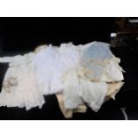 A COLLECTION OF VINTGAGE BABY CLOTHES