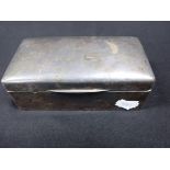 A SILVER COVERED BOX