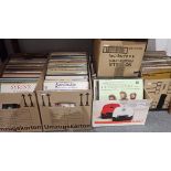 A LARGE COLLECTION OF CLASSICAL AND EASY LISTENING VINYL RECORDS