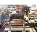 A SMALL 'SAFETY' TYPE ROCKING HORSE