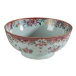 A CHINESE EXPORT PUNCH BOWL