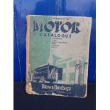 BROWN BROTHERS 1937 ILLUSTRATED CATALOGUE OF MOTOR CYCLE ACCESSORIES