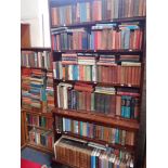 A LARGE QUANTITY OF BOOKS