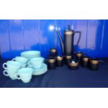 SUSAN WILLIAMS ELLIS FOR PORTMEIRION: A GREEK KEY COFFEE SET