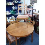 RETRO MID-CENTURY 'NATHAN' TEAK DINING SET