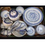 A CHINESE PORCELAIN RICE SET