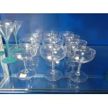 A SET OF TWELVE CHAMPAGNE COUPES