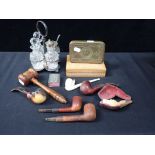 A PRINCESS MARY 1914 GIFT TIN, A GAVEL, AND OTHER ITEMS