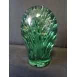 A LARGE VICTORIAN CASTLEFORD TYPE GREEN GLASS DUMP