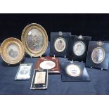 A GROUP OF 19TH CENTURY AND LATER MINIATURE PORTRAITS