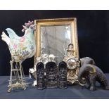 A COLLECTION OF DECORATIVE ITEMS