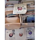 A QUANTITY OF GRAMOPHONE RECORDS