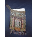 A 1920s BEADED POUCH BAG