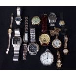 A COLLECTION OF WRISTWATCHES