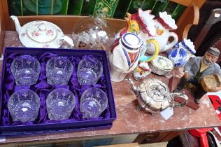 A BOXED SET OF EDINBURGH CRYSTAL WHISKY GLASSES