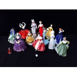 A COLLECTION OF ROYAL DOULTON FIGURINES