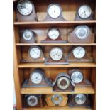 A COLLECTION OF 'NAPOLEON'S HAT' CLOCKS