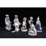 LLADRO: TWO JAPANESE FIGURINES