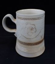 GUY SYDENHAM: AN INCISED POTTERY MUG