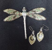 CATHERINE POPESCO, FRANCE: A DRAGONFLY BROOCH