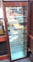 A 1930S STYLE GLAZED SHOP DISPLAY CABINET
