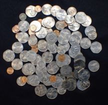 A QUANTITY OF BRITISH COINS