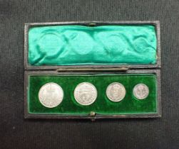 A 1902 EDWARD VII MAUNDY COIN SET