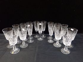 WATERFORD: CHAMPAGNE GLASSES 'LISMORE'
