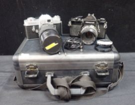 A LEITZ LEICAFLEX CAMERA, No 1119983