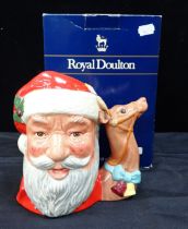 ROYAL DOULTON 'SANTA CLAUS' CHRISTMAS JUG D6675