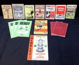 A COLLECTION OF FOOTBALL FIXTURE ANNUALS