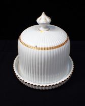 A 19TH CENTURY COPELAND CHEESE DISH AND COVER
