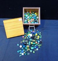 QUANITY OF VARIED MARBLES