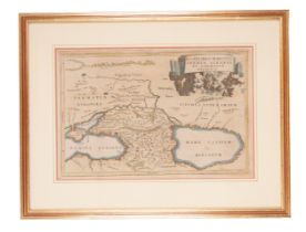 WH TOMS (1700-1765), Map of the Bosphorus and surrounding areas