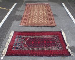 A BELUCH PRAYER RUG