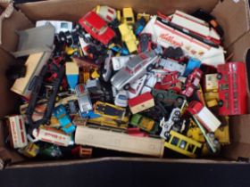 A QUANTITY OF DIE CAST PLAYWORN CARS