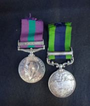 TWO CAMPAIGN MEDALS