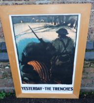 GERALD SPENCER PRYSE: 'YESTERDAY - THE TRENCHES' 1971 REPRINT