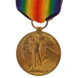 British military World War I Victory medal awarded to S4-086977PTE.E.J.WEATHERLEY.A.S.C.