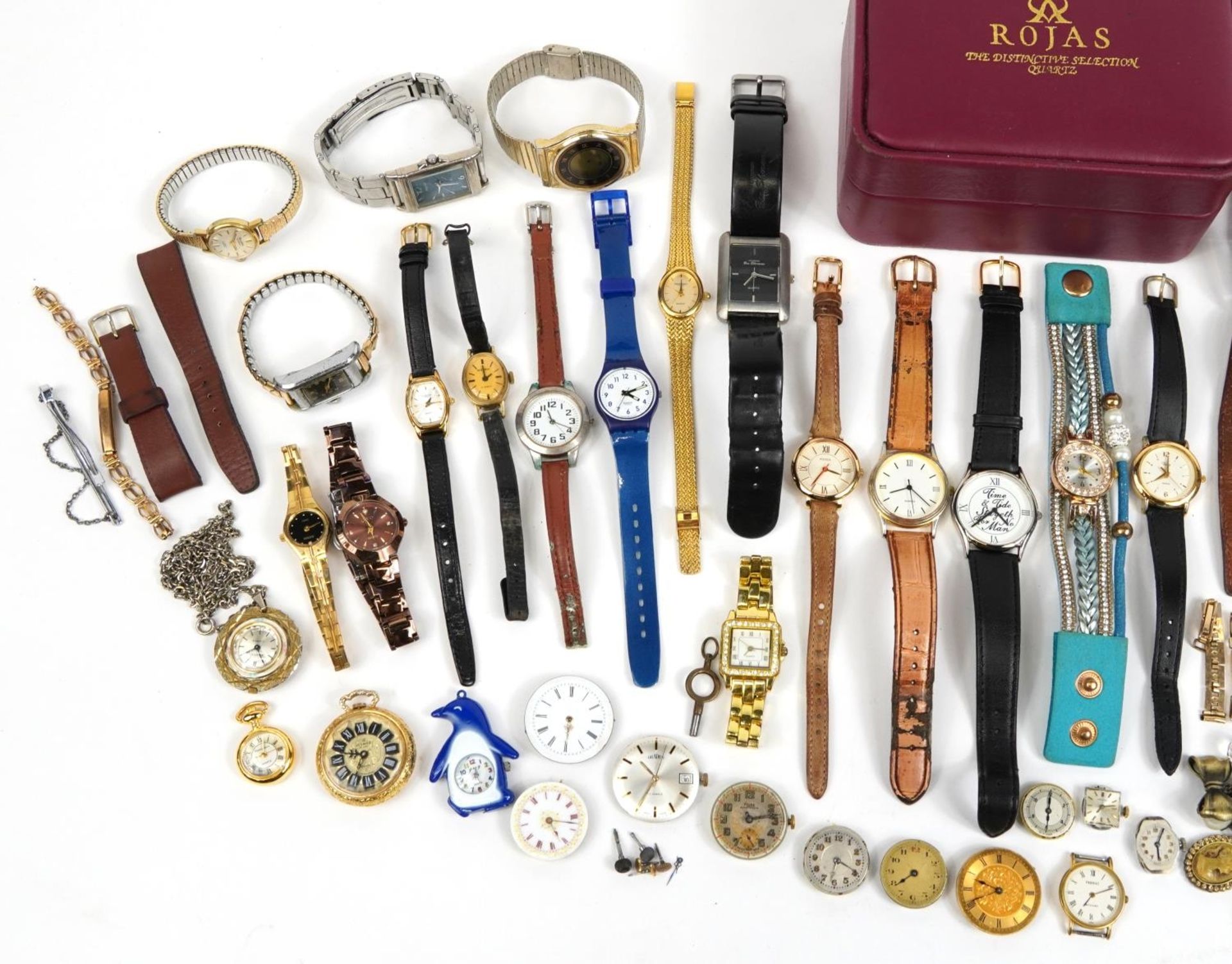 Large collection of vintage and later ladies and gentlemen's wristwatches and pocket watches - Image 4 of 5