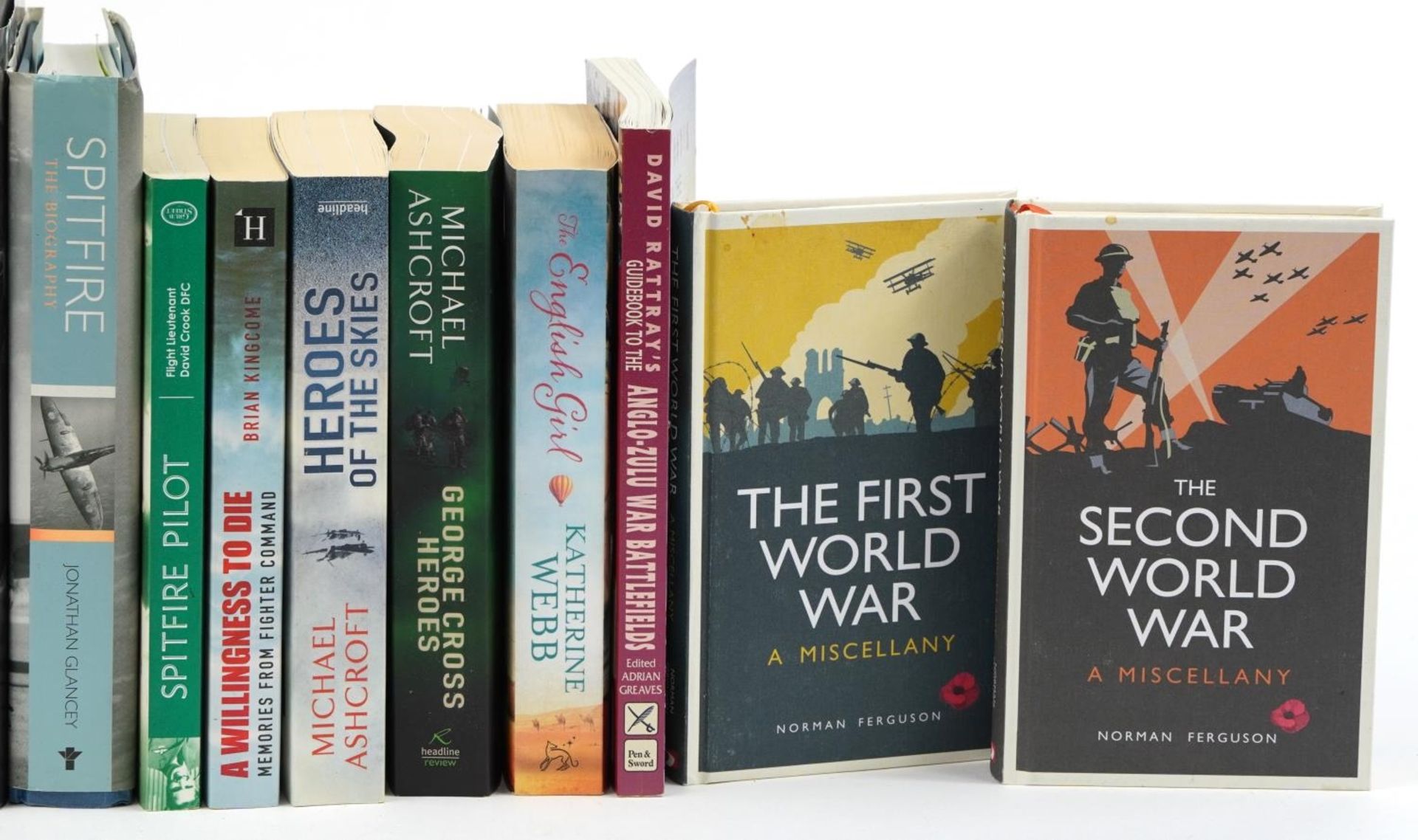 Military interest novels including Spitfire, Heroes of the Sky, 1913 The World Before the Great War, - Bild 3 aus 3